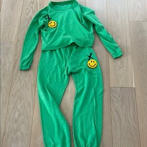 Tween Green jogging set. Bought at Dennys NYC